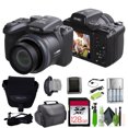 thumbnail image 1 of MINOLTA MN40Z 20 Mega Pixels 40x Optical Zoom Digital Camera with 1080p FHD Video, Black, Bundle with 64GB Memory Card + Vlog Tripod + 4xAA Battery with Charger + Accessories, 1 of 9