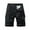 Black, variant on Seeotter Men's Cargo Shorts Elastic Waistband Drawstring Summer Casual Cotton Big & Tall Relaxed Fit Work Shorts