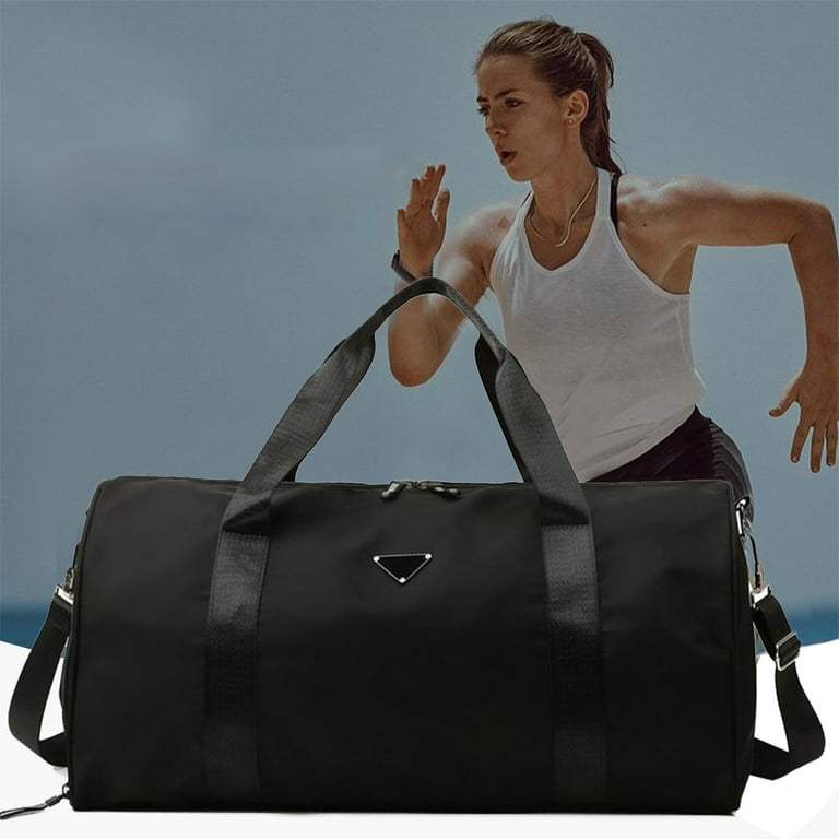 VBVC Gym Bag For Women And Men,Small Duffel Bag For Sports,Gyms And  Weekends Getaways,Waterproof Dufflebag With Shoe And Wet Clothes  Compartments