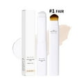 thumbnail image 2 of Color Changing Foundation Stick with Built-in Brush, Quick Fix Full Coverage Concealer Stick, Hydrating Concealer Base Makeup, 2 IN 1 Double Head Foundation Stick for Flawless Look (#01, Fair), 2 of 9