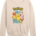 thumbnail image 3 of Pokémon - Pokémon Character Group - Women's Lightweight French Terry Long Sleeve Shirt, 3 of 5