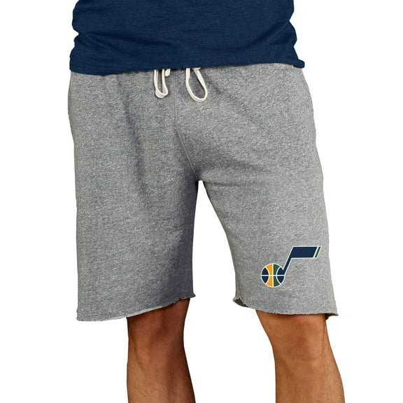 Men's Concepts Sport Gray Utah Jazz Mainstream Terry Shorts