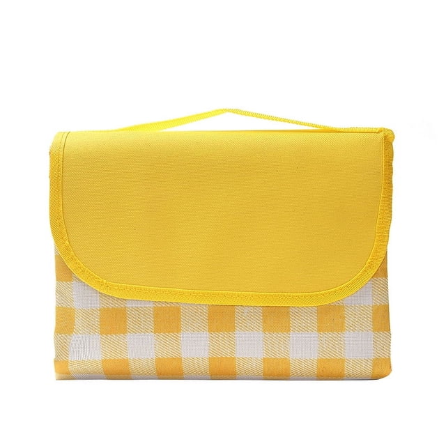 Esterilla de picnic al aire libre, portátil, a prueba de humedad, impermeable, gruesa, tela Oxford 600D, esterilla de césped para acampar al aire libre