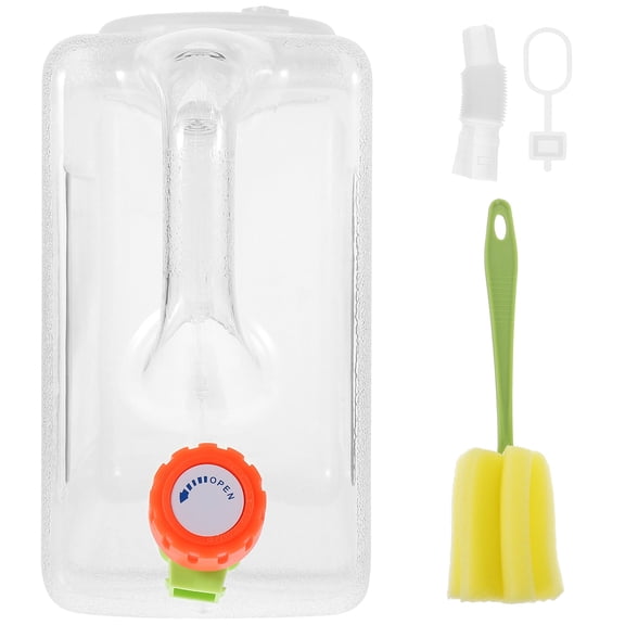 Houderco 1 Set Outdoor Water Container for Emergency Use and Travel 5L