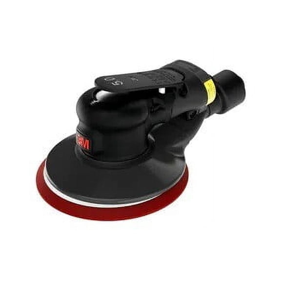 3M Xtract Pneumatic Random Orbital Sander, 88947, 5 in, Self-Generated Vacuum, 5/16 in Orbit, 1 ea/Case
