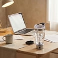 thumbnail image 4 of Usb Rechargeable Mixer Cup, Portable Protein Shaker Bottle With Built In Blender, Wireless Charging For Gym And Travel, 500Ml Capacity, 4 of 6