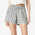 thumbnail image 6 of Girls' Shorts Ruffle Elastic Waist Kids Checkered Lightweight Bottoms with Pockets 5-14 Y Summer, 6 of 6