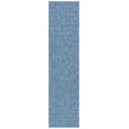 thumbnail image 2 of SAFAVIEH Courtyard Wayra Solid Indoor/Outdoor Runner Rug, Navy/Navy, 2'2" x 9', 2 of 6