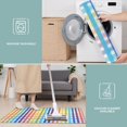 thumbnail image 6 of Colorful Striped Checkered Pattern Kitchen Rugs Sets Of 3,Kitchen Runner Rugs Non Skid Washable,Decorative Kitchen Floor Mats for Kitchen,Sink,Laundry,17"x30"+ 17"x47" + 17"x59", 6 of 6