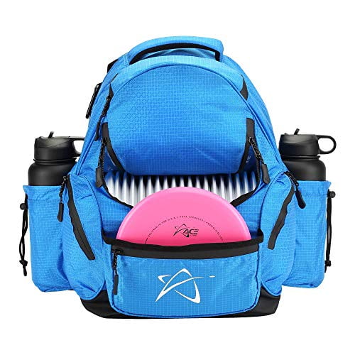 Prodigy Disc BP-3 V3 Sac à Dos de Golf à Disque - Sac de Voyage de Golf - Contient 17+ Disques Plus Rangement - Résistant aux Déchirures et à l'Eau - Idéal pour Débutants - Sac de Golf Abordable (Bleu)
