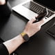 thumbnail image 3 of Compatible con Apple Watch Band 38 mm 42 mm Mujer, Pulsera de metal única Hebilla móvil Pulseras Correas de acero inoxidable Reemplazo para Apple iWatch Series 4/3/2/1 Adepaton 2033274-10, 3 of 9
