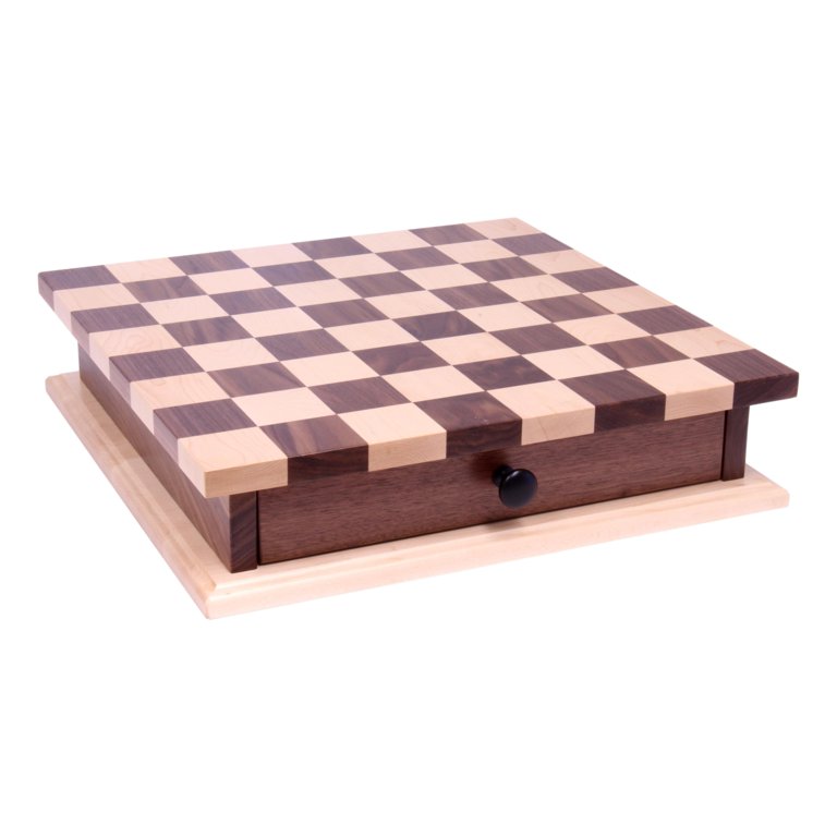 Amish Wooden Checker Board Game