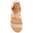 thumbnail image 5 of Journee Womens Caroline Strappy Espadrille Sandals, 5 of 10