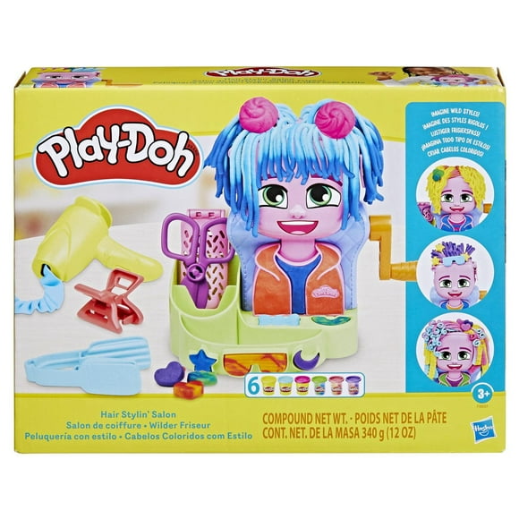 Play-Doh Hair Stylin' Salon Playset, Ages 3 and up