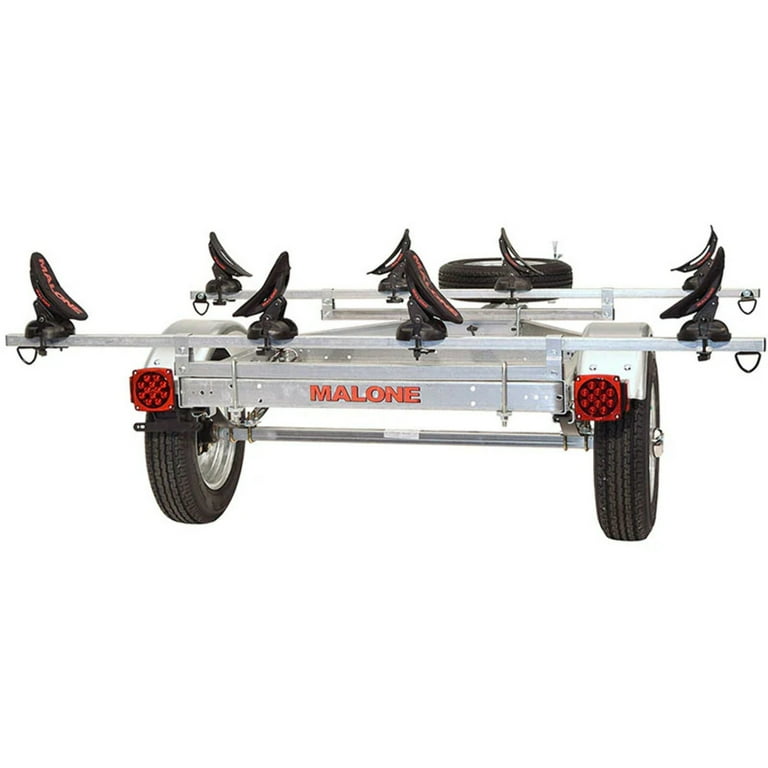 Malone MicroSport Low Bed Trailer package Spare Tire 2 sets Saddle Up Pro Walmart