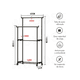 thumbnail image 2 of Rack Closet Organizador Perchero De Ropa De Doble Varilla, 2 of 4