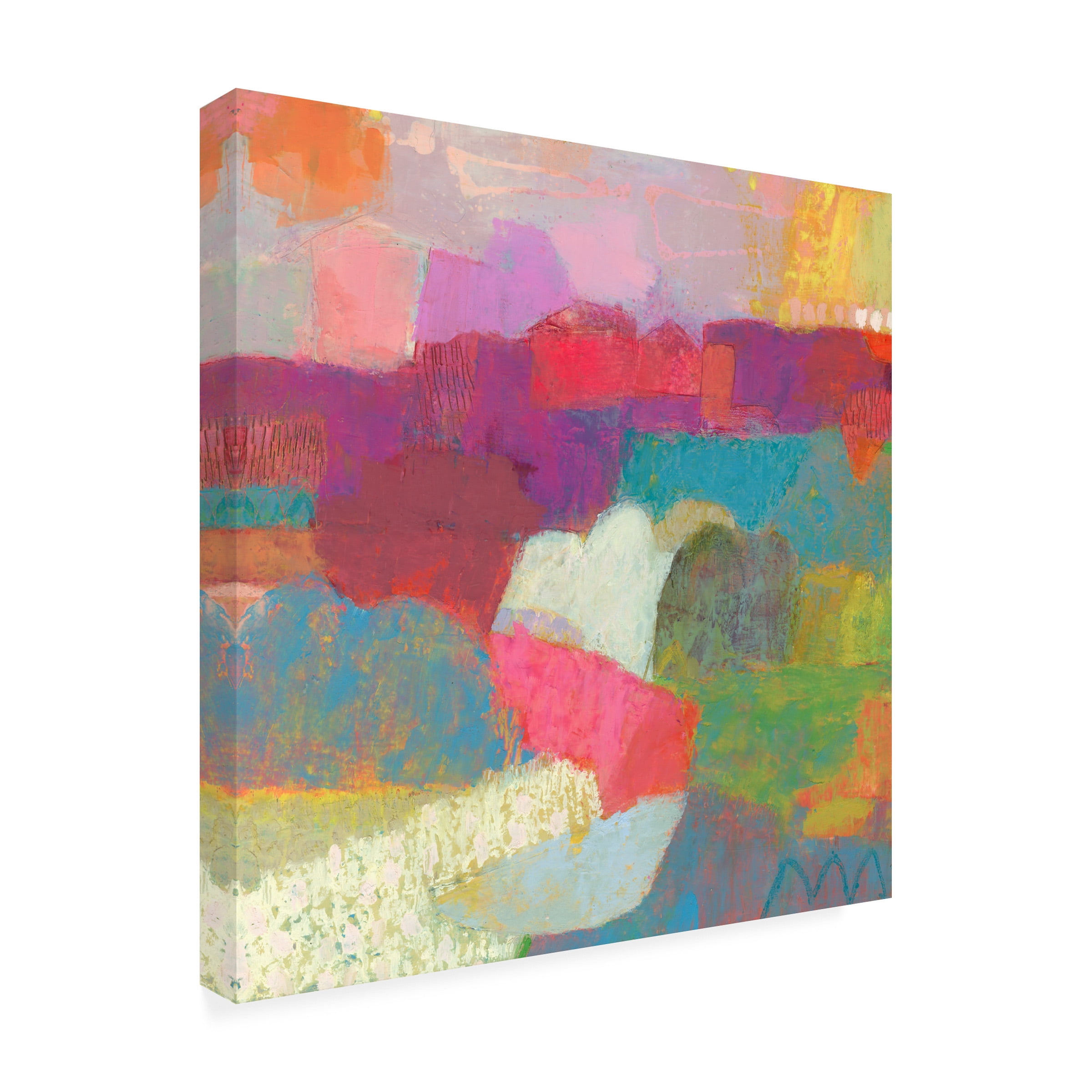 Sue Jachimiec 'Gramercy IV' Canvas Art