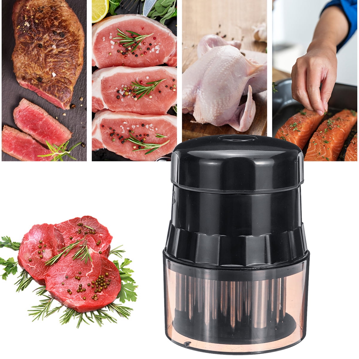 31 Blades Meat Tenderizer Needle Injector Flavor Sauce Enhancer