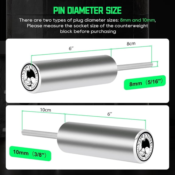 Weight Stack Pin Extender for Gym Cable Machine & Home Gym
