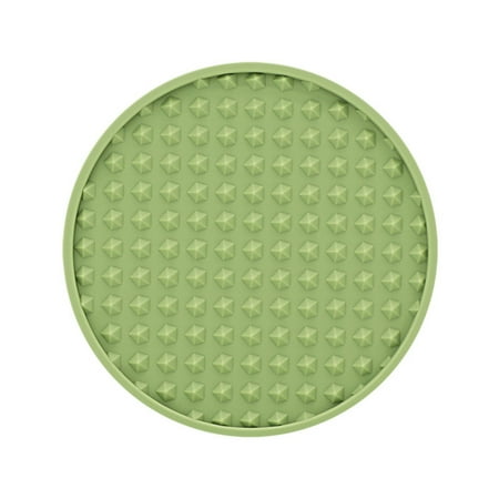 

Coasters For Drinks Soft Silicone Round Cup Mat Dual-Sided Drink Coasters