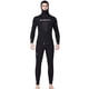 thumbnail image 2 of Sudadera con capucha Traje de baño Profesional Split Funda larga de dos piezas Equipo de snorkeling impermeable a prueba de agua Seco rápido para surfear natación l Kearding OD017130-02, 2 of 4