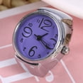 thumbnail image 3 of Reloj con anillo para dedo, 1 pieza, reloj de moda para hombres y mujeres, reloj con anillo de cuarzo, resistente y resistente Jadeshay A, 3 of 8