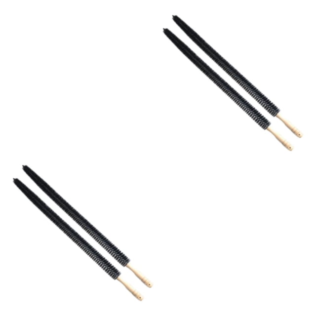 Advancent 2 unids/set cepillo de limpieza de tuberías resistente, eficaz y duradero para eliminar obstrucciones, flexible, mejora el trabajo, Estilo de lana completa 2Conjunto