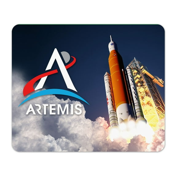 NASA Artemis Launch Mouse Pad 1/4 Thick