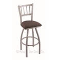 thumbnail image 6 of 810 Contessa 36" Swivel Bar Stool with Black Wrinkle Finish and Graph Coal Seat, 6 of 7