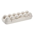 thumbnail image 3 of Billuyoard Caja de almacenamiento de huevos, 18 rejillas, se pueden superponer, caja de almacenamiento de huevos, refrigerador Organizadores de utensilios de cocina, 3 of 6
