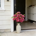 thumbnail image 6 of Artificial Fake Flowers for Outdoors Indoor Spring Summer Decoration Realistic Outdoor Faux Plants UV Resistant Silk Flowers for Outside Planter Patio Porch Garden Yard Home Decor, 6 of 6