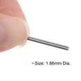 thumbnail image 2 of Clase x Acero Pasador Calibre 1,86mm Diámetro Métrico Tolerancia 0,001mm Conector Calibre Pasador Unique Bargains calibres de pasador de hardware, 2 of 5