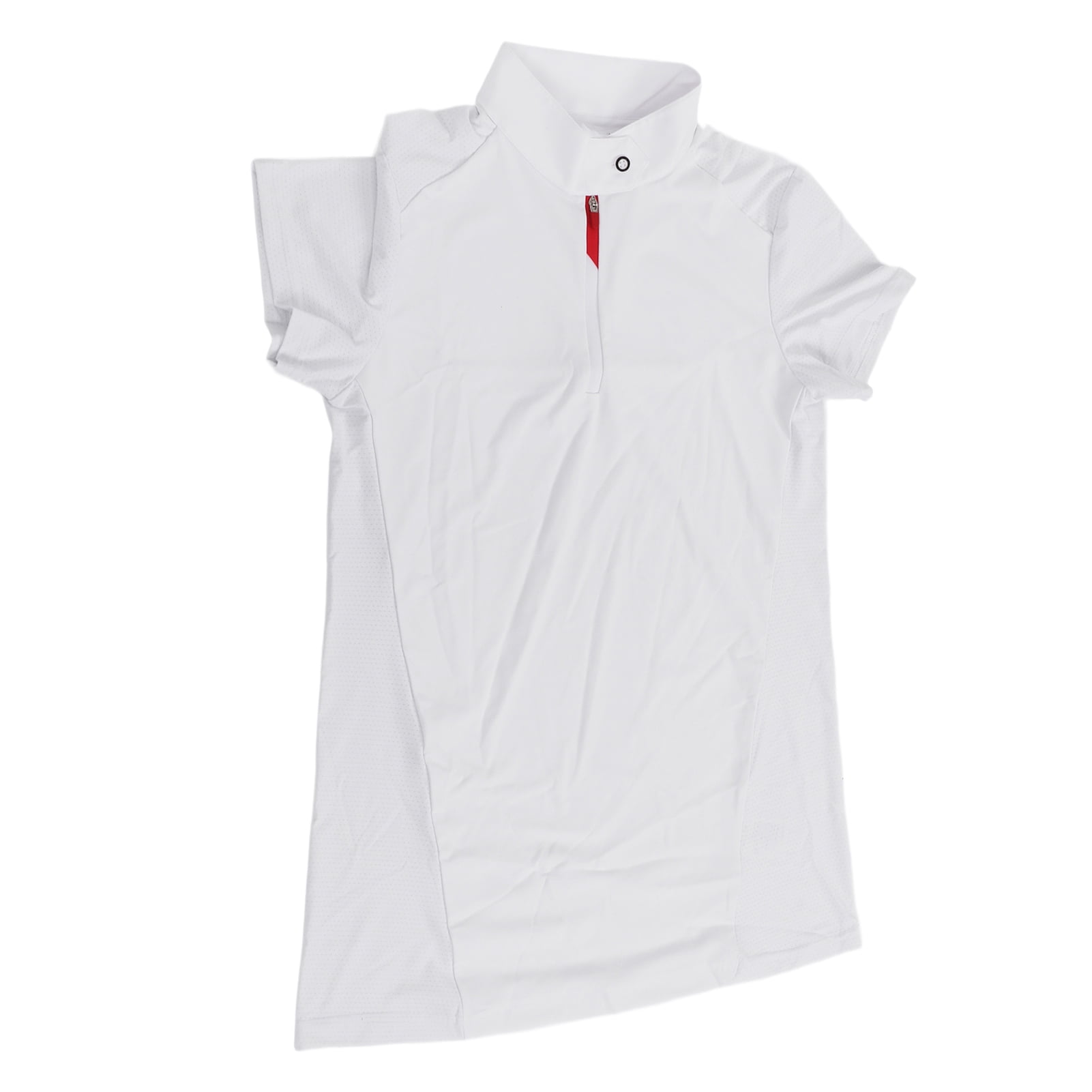 YOUTHINK Horse Riding T‑Shirt Good Elasticity Good Breathability Comfortable Simple Equestrian Short Sleeve for Children,Children Equestrian Short Sleeve,Children Horse Riding Clothing