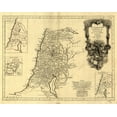 thumbnail image 2 of Vintage Apple Collection 32x26 Gold Ornate Wood Framed with Double Matting Museum Art Print Titled - Holy Land II, 2 of 4