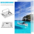 thumbnail image 3 of Cubierta Escotilla Marina Anillo Manija Elevación Al Ras Hardware para Yate Y Barco, 3 of 8