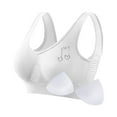 thumbnail image 2 of SROBPTY Plus Size Bras for Women, Womens Everyday Bras, Women Thin Sports Yoga Comfortable Workout Bras with Removable Pads White,XXXXL, 2 of 5