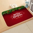 thumbnail image 1 of LSLJS Tapis de Porte de Noël, 24"x16 Pouces Tapis de Porte Absorbant Antidérapant pour Entrée Intérieure, Tapis de Porte avant Extérieur, Paillasson Lavable de Noël pour Décorations de Fête, 1 of 5