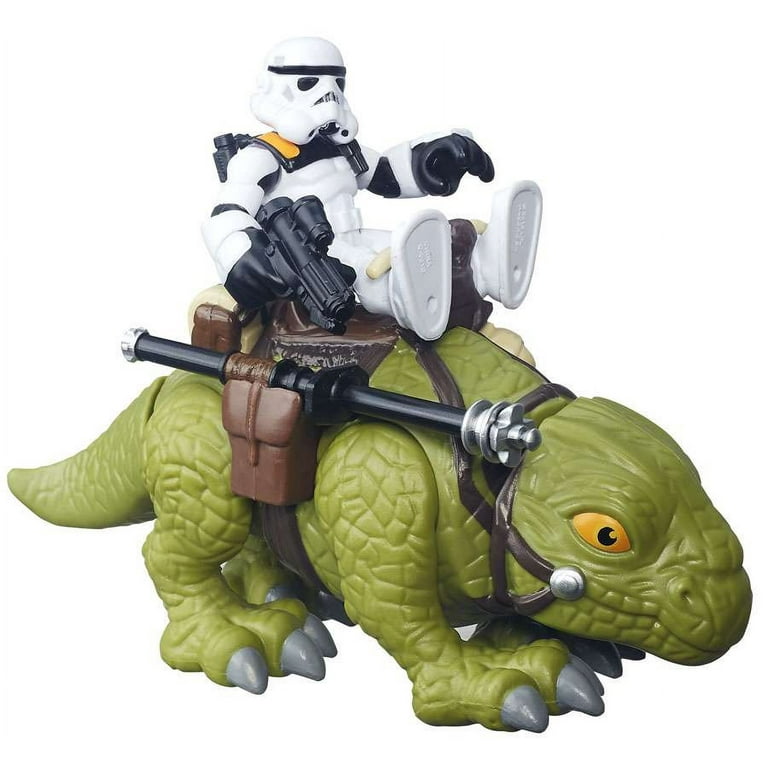 Star Wars Sandtrooper & Dewback フィギュア Star Wars Galactic Heroes: Sandtrooper & Dewback - Walmart.com
