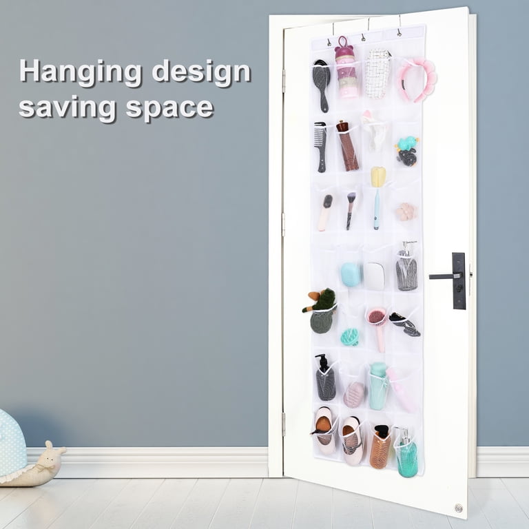 Luiisis 28-Pocket Over-the-Door Shoe Organizer photo 5