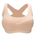 thumbnail image 1 of Ropa interior de mujer Push Up pecho sujetando la espalda corrección de postura hebilla frontal BraXXL Color de piel, 1 of 8