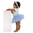 thumbnail image 5 of Stitch Baby Girls Graphic Bodysuit and Skirt Set with Matching Headband, 3-Piece, Sizes 0/3M-24M, 5 of 8