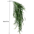 thumbnail image 2 of Guirnalda de hojas de simulación de vid de sauce artificial, hogar, boda, plástico decorativo, colgante, ratán, verde oscuro sidaley HA7137-01B, 2 of 6