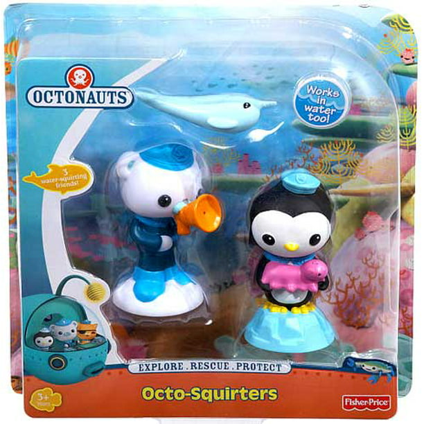 Octonauts Octo-Squirters Narwhal, Peso & Barnacles Figure 5-Pack -  Walmart.com