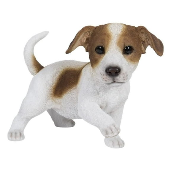 Hi-Line Gift Ltd Dog Jack Puppy Playing Figurine, 8.86-inch Height