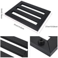 thumbnail image 2 of Effect Pedal Board, Alloy Metal Guitar Effects Pedals Board with Setup Tape Clamp Instruments Accessories (M), 2 of 5