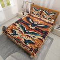 thumbnail image 3 of Bohemian Quilt Bedding Set with Eagles - Stylish Native Inspired American Pride & Tribal Design, Perfect for Bed Decoration, 3 of 5