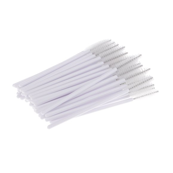 50 unids/pieza de brochas de maquillaje, brocha desechable para pestañas, aplicador de rímel, varita, brocha, herraentas cosméticas Yinane Varitas de rimel