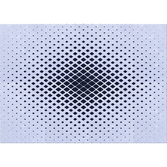 Ahgly Company Machine Washable Indoor Rectangle Transitional Lavender Blue Area Rugs, 5' x 7'