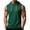 Dark Green_007, variant on Workout Hooded Tank Tops Men Casual Loose Fit Sleeveless Shirts Gym Hoodies Bodybuilding Muscle Cut Off T-Shirts Purple XL