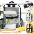 thumbnail image 4 of Racsoh Transparent Backpack, Transparent Backpack,Cute Toddler Bookbag, Cute Animal Cartoon Backpack School Bag, Beach For Sports Activities And Games In Concert Festival, 4 of 8